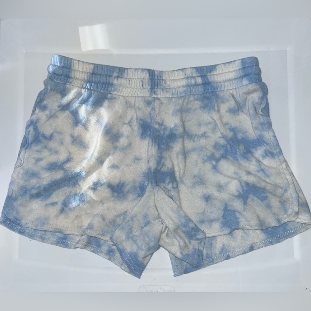 Blue & White, TieDye, Lounge Shorts